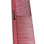 The Ashley Craig Beauty Greyhound Professional Pet Grooming Med/Fine Tine Combination Comb gives superior styling control for all coat types with an antistatic finish. Sparkle Collection comes in 8 colors. Since 1920 these combs are hand drilled using brass spines with carbon steel tapered tines in the UK. Color Light Pink.