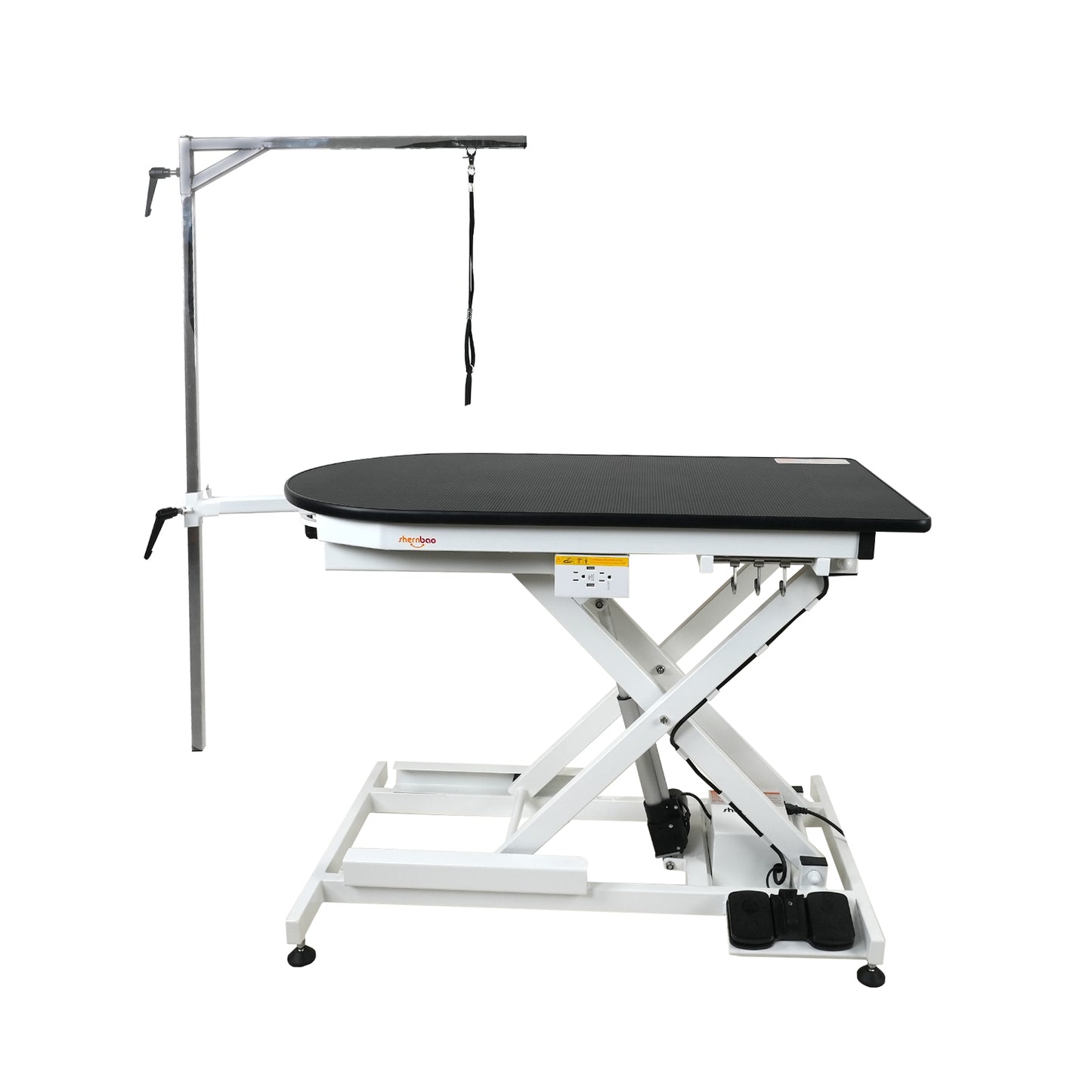 Electric Pet Grooming Table: Arc Shaped 43"L